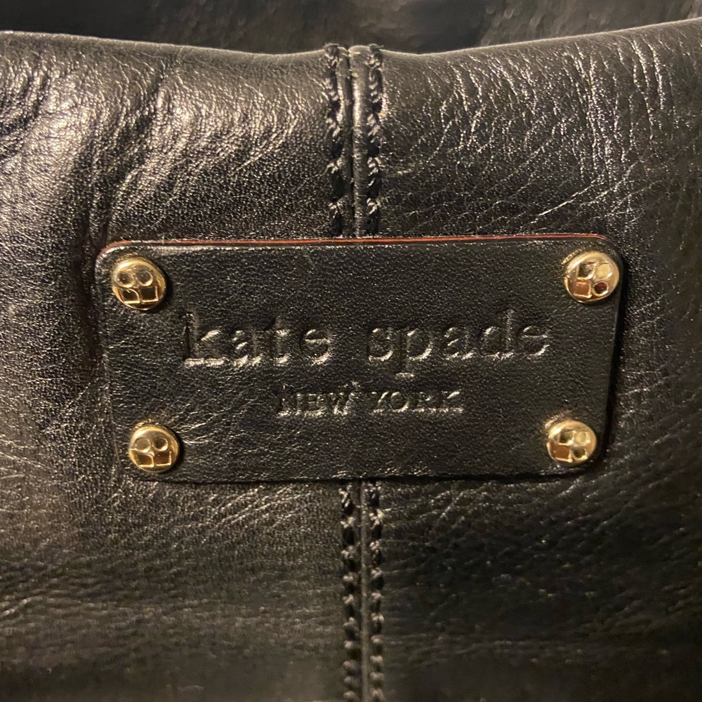 Authentic Kate Spade Black Leather Bag